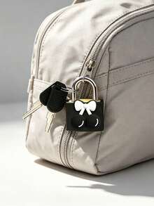 Cherry Decor Mini Padlock With 2 Keys, Small Travel Lock For Backpacks, Lockers And Gym Bags, Essential For School, Outdoor Travel And Student Dorms, Durable Combination Lock Alternative - Multicolor - View 2