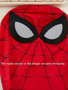 asmodee Prank Spider-Man Mask Head Cover, Funny Costume Mask For Halloween, Christmas, Party Cosplay (Random Style, Slight Variations In Craftsmanship) - A - View 3