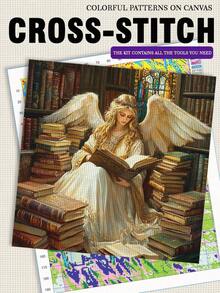 11/14CT Printed Cross Stitch Kit. Sacred Woman. Relaxing DIY For Adult Beginners. Includes Cloth, Needles, Threads & Chart. Handmade Wall Art Decor Gift. 40x40cm/15.7x15.7in - 40x40cm/15.7x15.7in - View 10