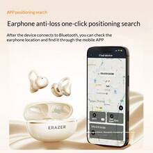 Lenovo EX336 True Wireless Ear Clip Open Ear Earbuds Bluetooth 5.4 ENC Call Noise Reduction Touch Control Up To 24H Playtime Type-C Fast Charging For Sports Gaming Study Commute Android IOS - View 7