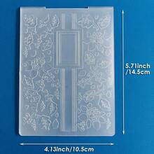 Embossing Folder, Flower & Leaf Textured Impressions For DIY Scrapbooking Card Making Paper Craft Decor - Floral - View 20