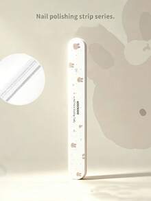 Pear-Shaped Nail File Buffer Sanding Strip Polishing Sponge Strip Nail Removal Manicure Tool - Multicolor - View 2