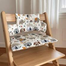 New Baby & Kids High Chair Seat Cushion, Growth-Type Waterproof High Chair Seat Pad, Infant Dining Chair Cushion And Matching Protective Cover - Cushion - View 3