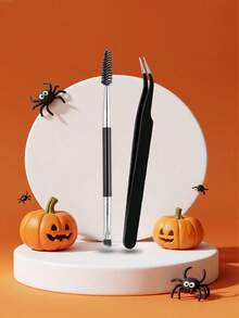 648 Pieces Of Brown False Eyelash Sets, Anime-Style False Eyelashes, 8-18mm In Length, Soft And Fluffy. The Sets Come With Glue, Tweezers And Eyelash Brush. Complete Eyelash Kit Lash Cluster Kit Anime Lashes Cat Eye Lashes Anime Lashes - Multicolor - View 15