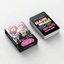 92pcs Anime Cards, 2D Small Cards, Collection Photo Cards, Stickers, Double-Sided LOMO Cards - A - View 3