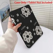 Tablet Protective Case, 360° Rotatable & Foldable, Exquisite Printed Pattern, Shockproof, Anti-Slip, Anti-Scratch, Supports Auto Sleep/Wake, Acrylic Material, Lightweight & Foldable, With Stand Design - Multicolor - View 5