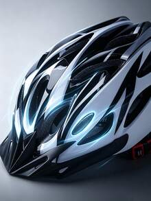 1 buah Helm Sepeda Dewasa untuk Jalan Raya/Gunung, Tali Pengatur Ultraringan, Visor Lepas Pasang, Lapisan Busa EPS Lembut, Lubang Ventilasi Ganda, Cocok untuk Bersepeda Luar Ruangan Harian - MultiWarna - View 6