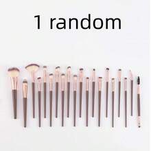 4pcs Professional Dual-Ended Makeup Brush Set - Featuring Angled And Tapered Designs For Foundation, Contour, Blush, Powder, Eyeshadow, Concealer, Highlighter, And Blending. Soft Fiber Bristles - Coffee Brown - View 13
