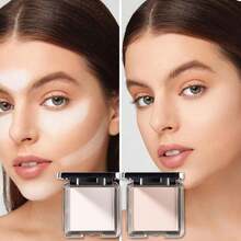 CZEL Kuzhi Translucent Silk Setting Powder Compact, Touch-Up Loose Powder, Matte Powder, Non-Greasy, Long-Lasting, Fresh And Lightweight - 02#Natural Color - View 10