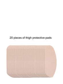 20pcs Extra Large Anti-Chafing Set, Elastic Invisible Thigh Anti-Friction Patches & Floral Nipple Covers, Unisex, Suitable For All Seasons - Multicolor - View 12