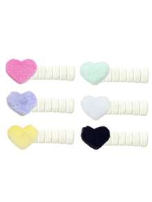Cute Heart-Shaped Door Handle Cover – Anti-Collision & Bump Protection – Universal Fit For Bedrooms – Protective & Decorative Home Accessory, Home Decor, Christmas Decor - Multicolor - View 6