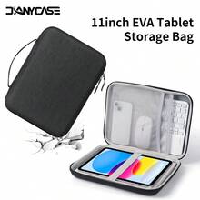 DANYCASE 11-13 Inch Tablet Bag Protective Tablet Sleeve Case Padded Carrying Case Fit For 10th 11th 10.9 Pro 11 12.9 7th 8th 9th 10.2 - Black - View 5