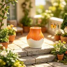 4pcs Mini Colorful Resin Flower Vases, Garden Decor, Micro Landscape Gardening DIY Desktop Decoration Accessories - Multicolor - View 3