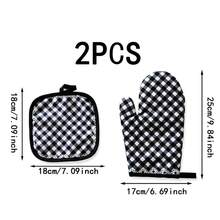 Heat-Resistant Gloves And Pads Set, Suitable For Baking, Cooking, Grilling, Perfect For Holiday Gifts - View 16