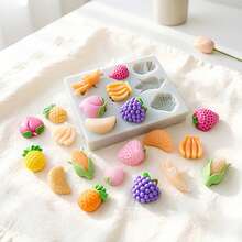 Realistic Fruit Collection Silicone Mold Tropical Fruits Handmade Soap Dessert Fondant Aromatherapy Candle Silicone Mold - Artificial Fruit - View 3