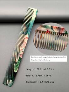 Pointed Tail Comb, Men's Hair Comb, Women's Hair Comb, Multiple Styles Available, Salon Professional Hair Comb, Hairdresser Cutting Comb, Home Hair Styling Comb - Multicolor - View 11