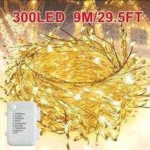 1pc LED Fireworks Fairy String Lights, 8 Flashing Modes, USB Powered, With Remote Control And Timer Function, Bedroom Window Decoration Light, Suitable For Christmas Tree, Wedding Party, Warm White Cozy Style, Christmas Occasion - USB Firecracker Light - View 4