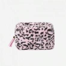 Leopard Print Makeup Bag, Large Capacity Storage Bag, Fashion Toiletry Bag, Convenient Travel Makeup Bag - Toiletry Bag - View 15