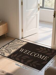 1pc Outdoor Non-Slip Door Mat, Indoor Carpet, Bathroom Mat, Kitchen Mat, Decorative Rug, Multi-Functional Hallway Mat, Soft & Comfortable, Easy To Clean, Suitable For Indoor/Outdoor Entryway, Bedroom, Home Decor - Multicolor - View 10