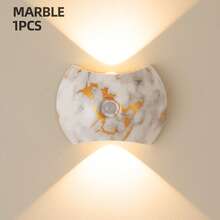 Wireless LED Motion Sensor Wall Light, Eye-Protection LED Wall Light, Battery Powered Night Light, Suitable For Room, Bathroom, Bedroom, Kitchen, Room Decoration,Home Decoration, Christmas, Halloween Decor - Spherical Multicolor - View 32