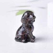 CUPIDCRYSTAL Natural Crystal Carved Puppy Decor, Fun Room Decoration Desktop Ornament, Unique Crystal And Rock, Halloween, Christmas Gift Choice, Crystal And Stone Crafted Gift - Crystal Carved Dog - View 18