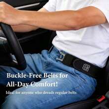 1/2/4 cái móc thắt lưng không khóa, dây thắt lưng co giãn không khóa, cho thiết bị chiến thuật mang theo hàng ngày, hệ thống khóa thắt lưng tàng hình điều chỉnh được, gắn vào đai quần - Khóa bằng thép không gỉ - Xem 10