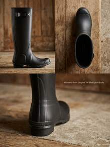 Hunter Women's Waterproof Padded Comfortable Outdoor Daily Weekend WFT1000RMA-BLK - Black - View 4