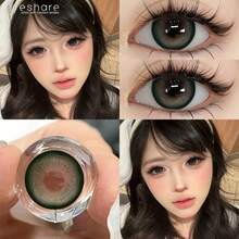 Eyeshare 1對彩色隱形眼鏡 藍色大眼隱形眼鏡 - 藍色 - 查看 3