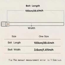 Men Exercise & Fitness Belt - White - View 4