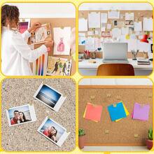 12pcs/24pcs Cute Gold Bow Decorative Push Pins, Suitable For Office - Heart - View 6