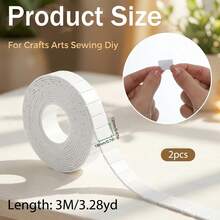1pc Double-Sided Foam Adhesive Tape, Pre-Cut 3D Sticky Foam Squares ...