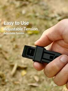 4pcs/8pcs/12pcs Outdoor Tent Rope Adjuster Buckle, Camping Tarp Guyline Tensioner, Windproof Rope Tension Regulator, Adjustable Locking Clip, Tent Guyline Tightener, Anti-Slip Rope Fixing Buckle, Outdoor Camping Tent Accessories, Tarp Rope Buckle, Camping Gear, Mountaineering Camping Supplies, Strong Rope Fixing Buckle, Rope Adjuster, Suitable For Tents, Tarps, Awnings, Camping Hanging And Outdoor Fixing Use - Black - View 7
