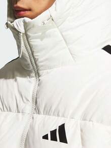 Adidas Men's 3S PUFF D JKT Down Jacket Thick Down Jacket - Short KC2494 - White - View 6
