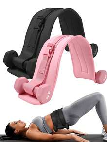 1pc Weightlifting Belt Dumbbell Barbell Weighted Hip Thrust Belt Fitness Training Belt Glute Bridge Support Strap Halloween - Multicolor - View 1