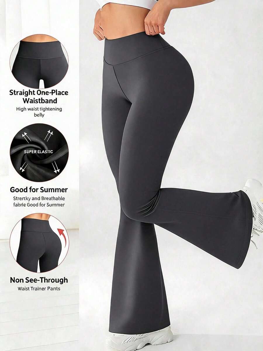 Women Leggings - Grey - View 1