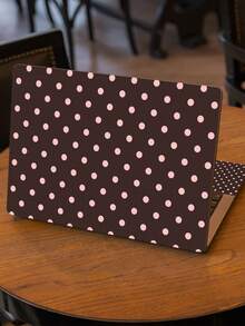 Polka‑Dot Print Laptop Skin Vinyl Sticker, Black Base Pink Dots Protective Decal For 15‑15.6 Inch Notebook Computer(Polka‑Dot Print Laptop Skin Vinyl Sticker, Black Base Pink Dots Protective Decal For 15‑15.6 Inch Notebook Computer) - View 1