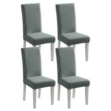 1/2/4/6pcs Jacquard Chair Covers, Decorative Dust-Proof Elastic Full-Coverage Chair Covers, Removable And Washable - Multi-color - View 13