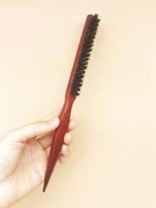 5/3/2/1 Hair Styling Updo With Curls And Volumizing Texture - Three Rows Of Teasing Comb - Brown - View 7