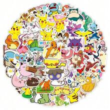 Hasbro 50pcs/1set Pokémon Cartoon Stickers KPOP Merchandise - Multi-color - View 1