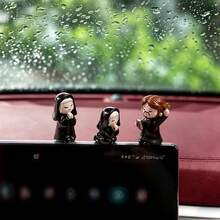 Prayer 3-Piece Car Ornament/Creative Car Interior Decoration High-End Accessory/Personalized Dashboard Funny Stress Relief Item - Prayer for 3 People - View 7