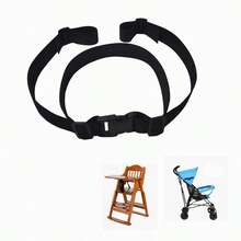1Piece Baby 2 Point Harness High Chair Straps, Replacement Harness Straps For Baby Stroller Pushchair High Chair Chest Belt - Multicolor - View 3