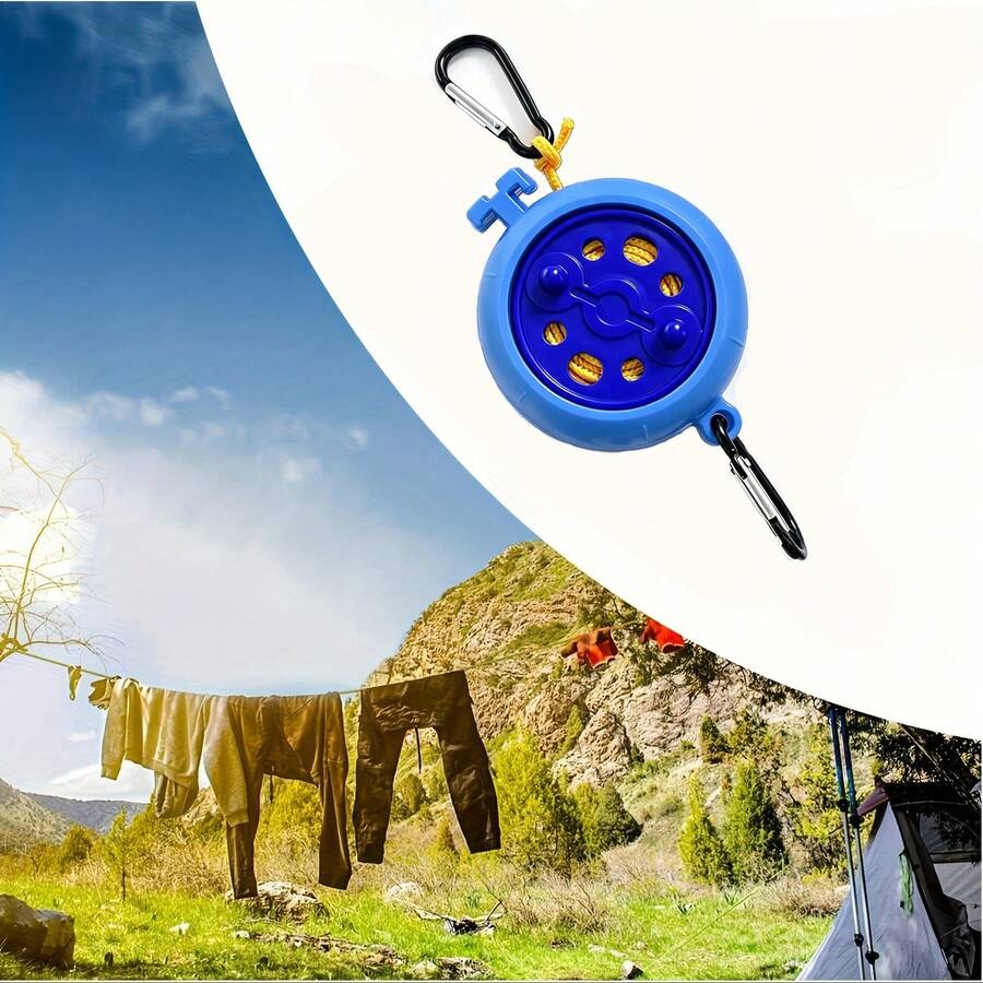 Adjustable Portable Clothesline 26.25ft Outdoor Travel Camping Laundry Drying Rope Perfect For 2026 Outdoor Travel Fishing Camping