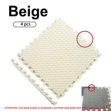 4/8/12pcs Interlocking Leaf Pattern Puzzle Crawling Mat, Shock-Absorbing Floor Mat, Thickened Bedroom Mat, Suitable For Patio, Gym, Yoga Studio, Training Room, School Protective Flooring, Multi-Color, 11.81*11.81 Inches, Better Effect After Ventilation - 30*30 Crawling Mat - View 18