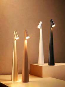 Creative Minimalist Cordless Charging Table Lamp, LED Light Source, 3 Adjustable Brightness Levels, Suitable For Room Decoration And Various Scenes - Multicolor - View 3
