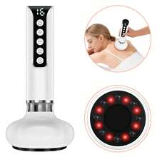 Negative Pressure Cupping Massage Beauty Device, Intelligent Gua Sha Massage Tool. One-Touch Pressure Release. Suitable For Face, Abdomen, Arms, Legs, Waist And Back. Holiday Gift. - View 2
