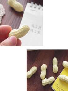 1/5/10/20 buah Penghapus Berbentuk Kacang, Penghapus Pensil Desain Kacang Realistis yang Lucu, Alat Tulis Unik dan Menyenangkan, Mudah Dibersihkan, Cocok untuk Menulis, Menggambar, dan Mengerjakan PR, Perlengkapan Penting untuk Kembali ke Sekolah, Hadiah Alat Tulis Lucu untuk Siswa - putih susu - View 10