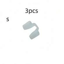 Adjustable Transparent Silicone Nose Clip - Improves Breathing, Comfortable And Durable, Suitable For Snoring And Nasal Congestion Relief, Easy To Clean, Portable - Fits Various Nostril Sizes, Anti-Snoring Device - Multicolor - View 16