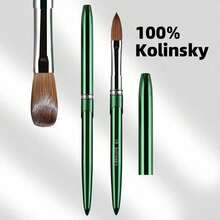 High Quality Nail Art Brush, Nail Art Pen, Gel Nail Construction Brush, Painting Tool - Dark Green - View 3