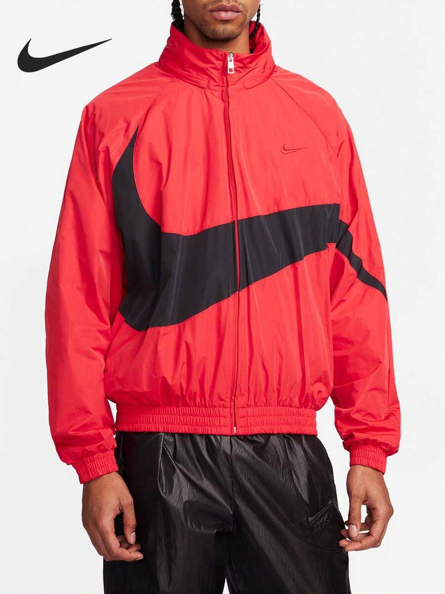Nike Men's Breathable Casual Stand Collar Printed Woven Jacket FB7878-657 - FB7878-657 - View 1