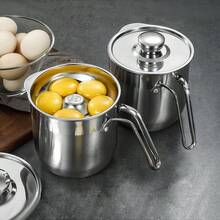 LAISONWARE 1Set Premium 18/8 Stainless Steel Egg Separator With Collection Bowl - Easy Yolk & White Divider, Baking Tool For Christmas Baking & Holiday Pastry Prep - Multicolor - View 9